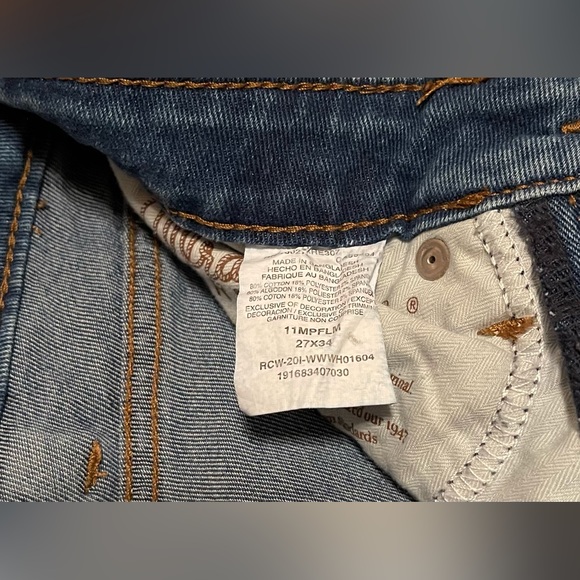 Wrangler Trumpet Flare Retro High Rise Jeans - Picture 5 of 5